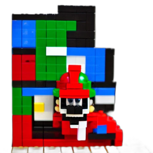 robot, hat, crown, dragon, pixel art, 3d render, concept art, photorealistic transparent PNG cut-out
