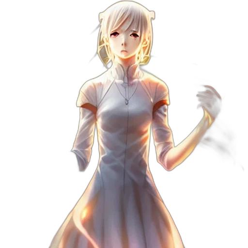 dress, staff, sword, robot transparent PNG cut-out