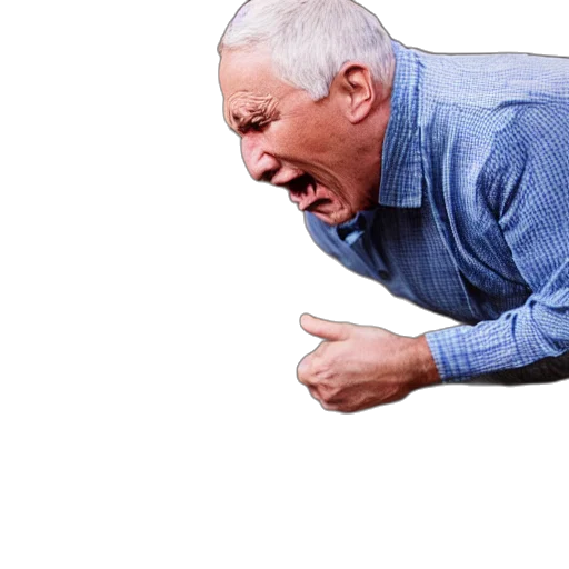face, creature, jacket, staff, photorealistic, older, man, arguing transparent PNG cut-out