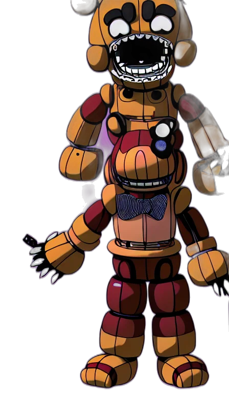 robot, staff, weapon, creature transparent PNG cut-out