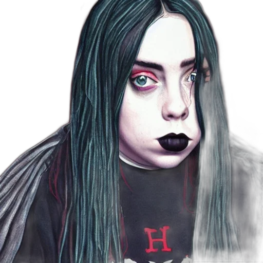hair, face, creature, mask transparent PNG cut-out