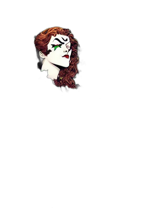 staff, face, hair, mask, pixel art, cartoon, concept art, comic book art transparent PNG cut-out