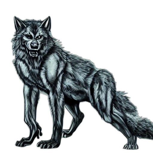 animal, creature, staff, watercolor transparent PNG cut-out