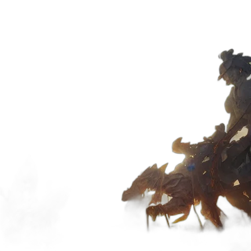 dragon, weapon, robot, crown, concept art, fantasy art, 3d render, anime transparent PNG cut-out
