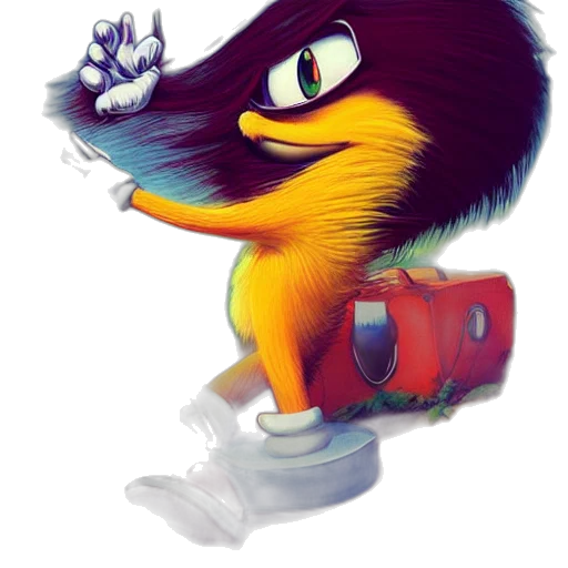 animal, creature, robot, staff transparent PNG cut-out