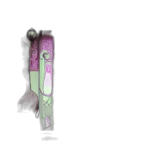 staff, weapon, sword, jewelry, concept art, 3d render, fantasy art, watercolor transparent PNG cut-out