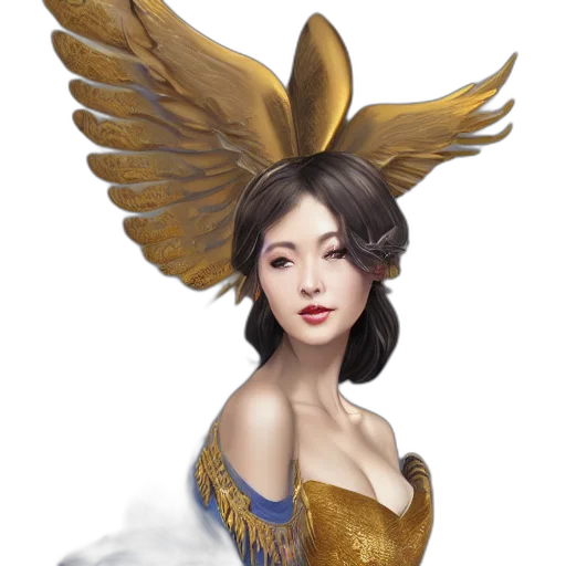 crown, jewelry, staff, dragon, fantasy art, concept art, photorealistic, oil painting transparent PNG cut-out