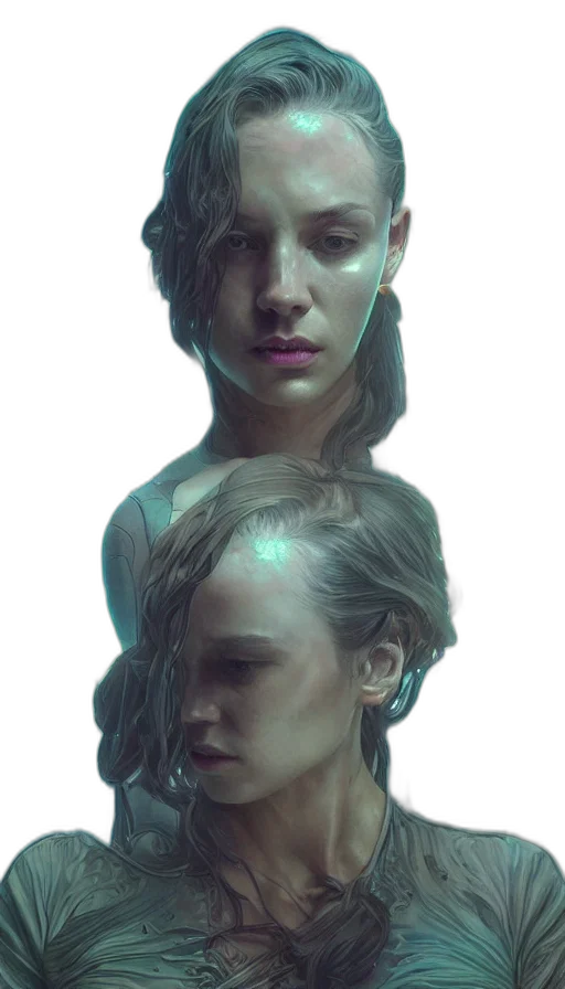 face, mask, crown, robot transparent PNG cut-out