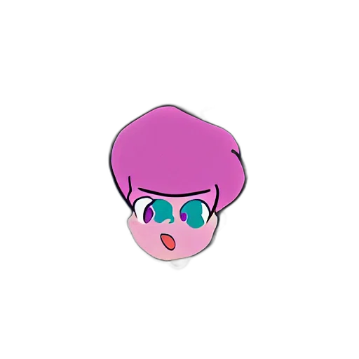 mask, creature, face, animal, vaporwave, pixel art, cartoon, concept art transparent PNG cut-out