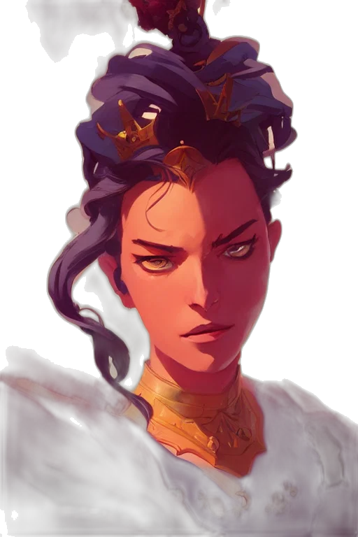 crown, face, dragon, jewelry transparent PNG cut-out