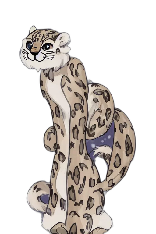 staff, animal, creature, concept art, watercolor, cartoon, fantasy art, pretty transparent PNG cut-out