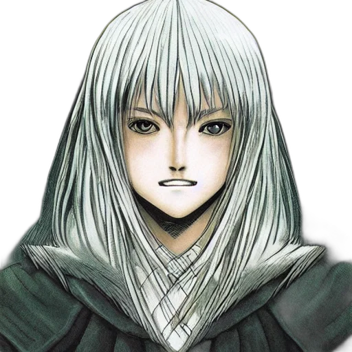 face, mask, creature, hair transparent PNG cut-out