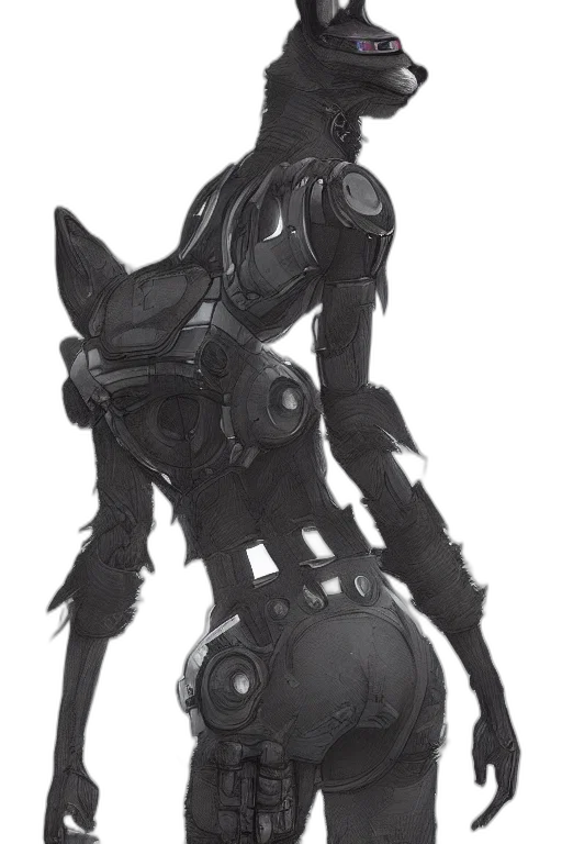 robot, weapon, mask, creature transparent PNG cut-out