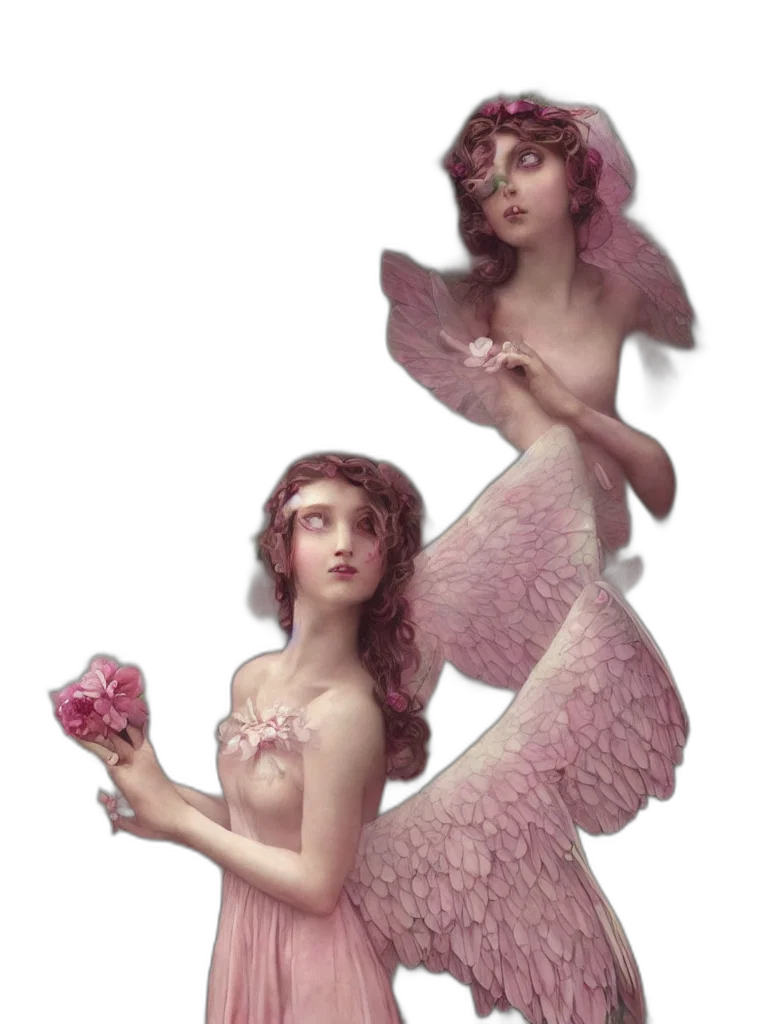 dress, hat, creature, concept art transparent PNG cut-out