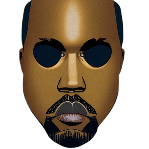 mask, face, crown, jewelry, 3d render, photorealistic, concept art, cartoon transparent PNG cut-out