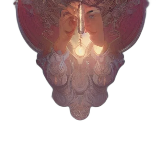 crown, mask, face, hair transparent PNG cut-out