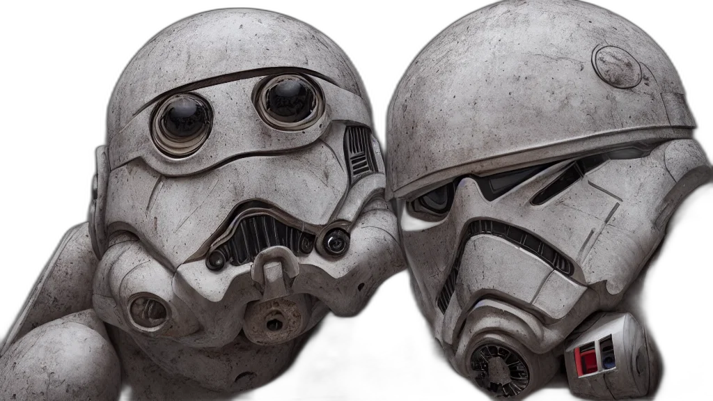mask, 3d render, concept art, star transparent PNG cut-out