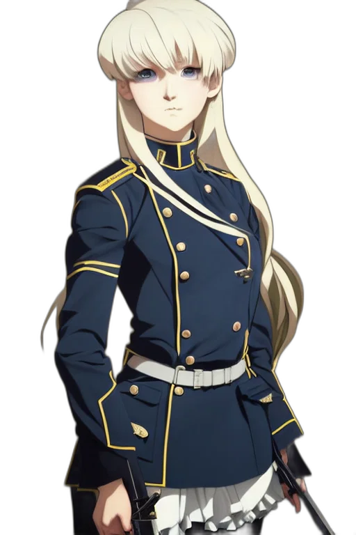 staff, dress, jacket, crown transparent PNG cut-out