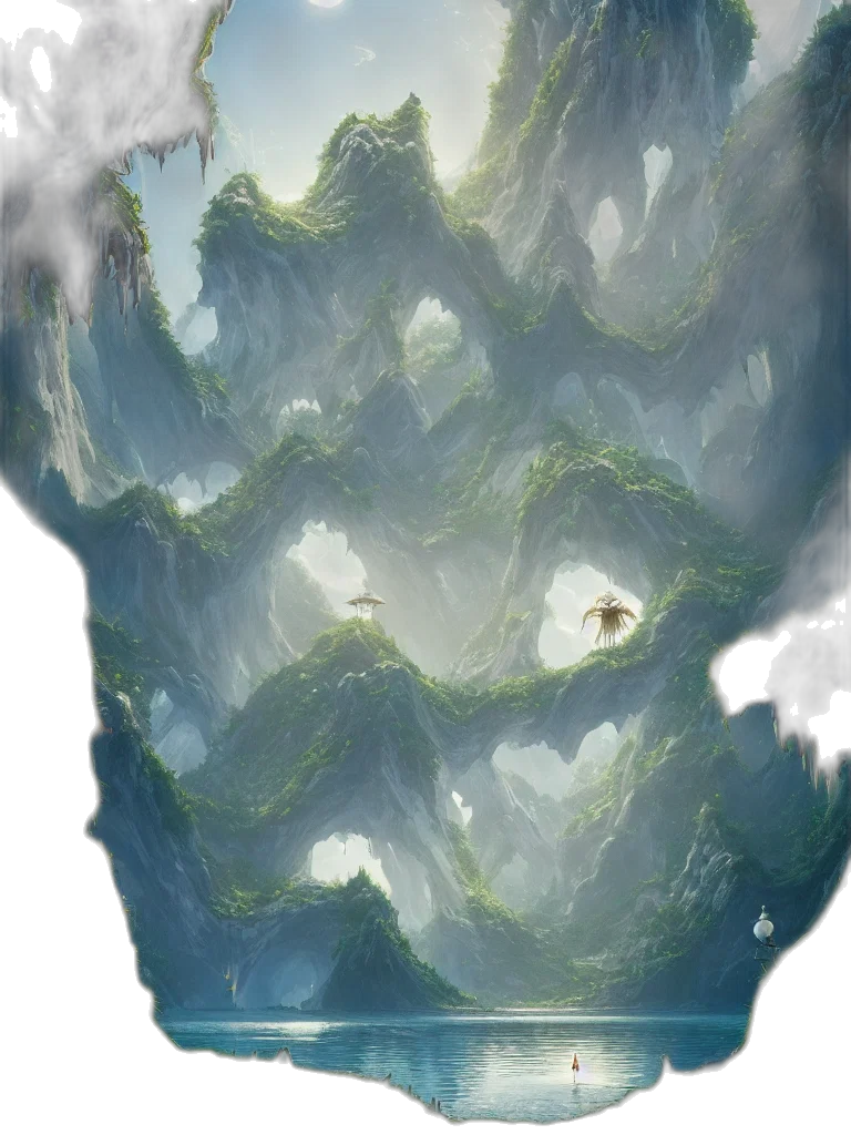 dragon, crown, tree, creature transparent PNG cut-out