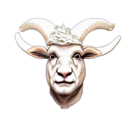 face, mask, animal, creature, photorealistic, concept art, 3d render, fantasy art transparent PNG cut-out