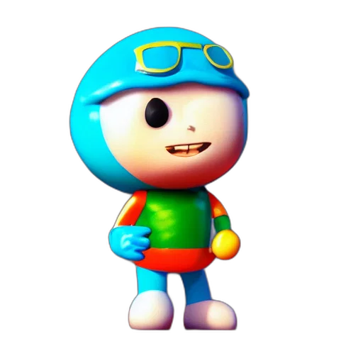 robot, face, staff, creature transparent PNG cut-out