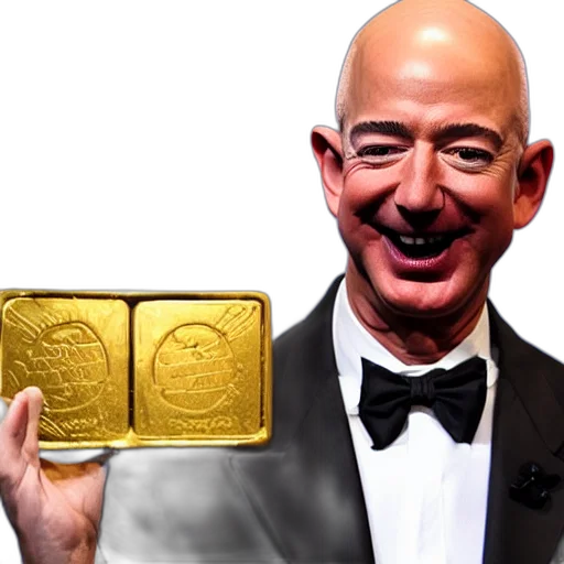 weapon, jeff, bezos, laughing transparent PNG cut-out