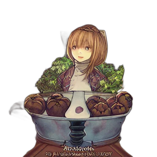 food, staff, creature, flower transparent PNG cut-out