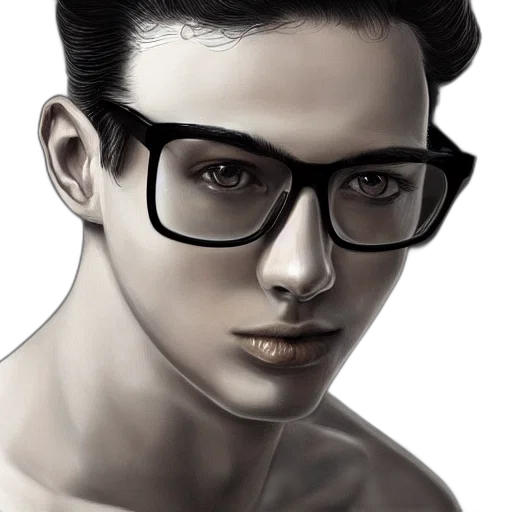 face, photorealistic, fantasy art, cartoon, comic book art, monochrome, dark, earth tones transparent PNG cut-out