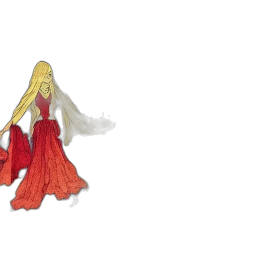 dress, hair, jewelry, concept art, pixel art, 3d render, fantasy art, outer space transparent PNG cut-out