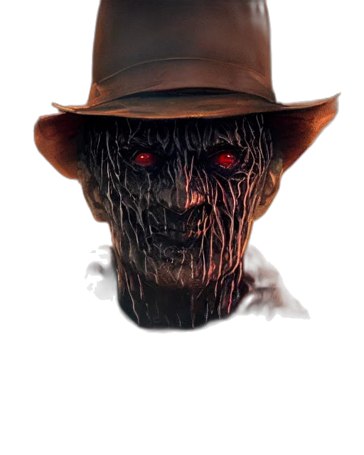 mask, hat, face, creature, concept art, 3d render, comic book art, photorealistic transparent PNG cut-out
