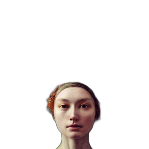 face, mask, crown, robot transparent PNG cut-out