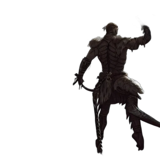 creature, weapon, sword, staff transparent PNG cut-out