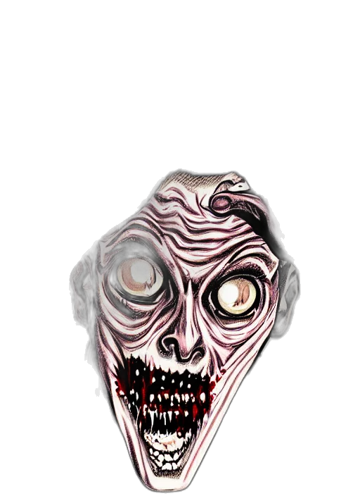 mask, creature, face, staff transparent PNG cut-out