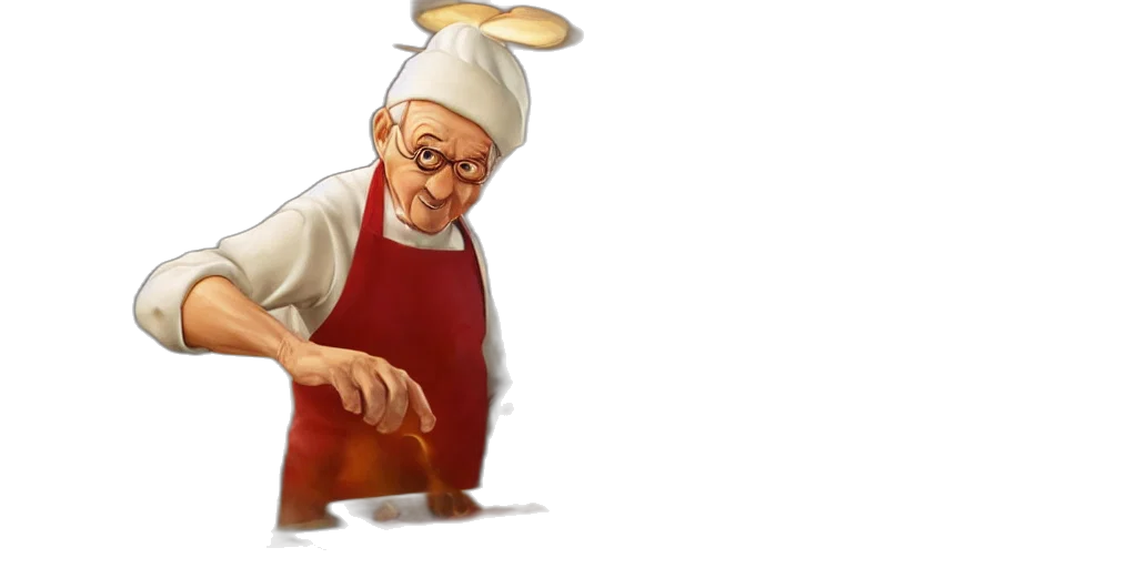 food, staff, concept art, 3d render transparent PNG cut-out