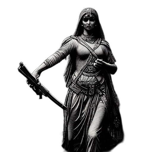 staff, sword, weapon, jewelry, fantasy art, concept art, comic book art, pencil sketch transparent PNG cut-out