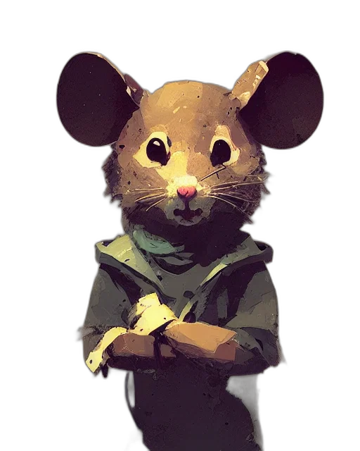 staff, jacket, animal, mask transparent PNG cut-out