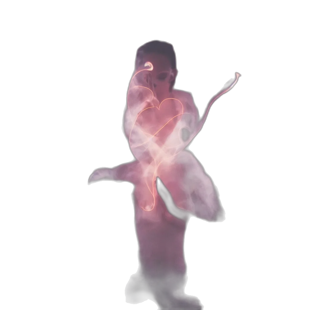 dress, creature, staff, sword, 3d render, concept art, vaporwave, photorealistic transparent PNG cut-out
