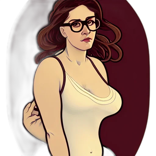 dress, concept art, cartoon, comic book art transparent PNG cut-out