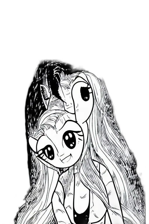 hair, creature, mask, dragon transparent PNG cut-out