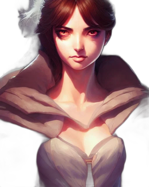 dress, face, crown, mask, fantasy art, concept art, anime, oil painting transparent PNG cut-out