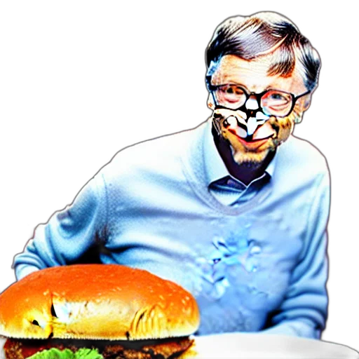 food, animal, face, creature, pixel art, concept art, photorealistic, vaporwave transparent PNG cut-out