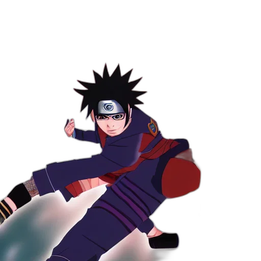 3d render, anime, concept art, cartoon, underwater, fire, outer space, dark transparent PNG cut-out