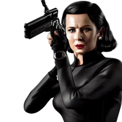 weapon, comic book art, female, james transparent PNG cut-out