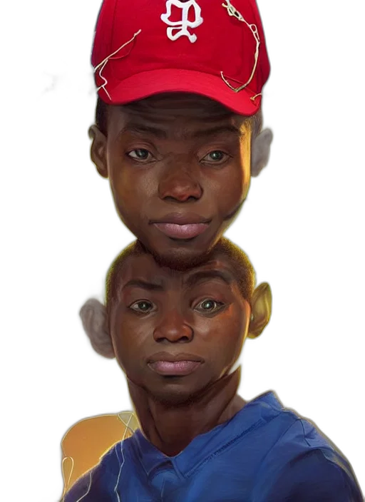 face, hat, mask, crown, photorealistic, concept art, 3d render, cartoon transparent PNG cut-out