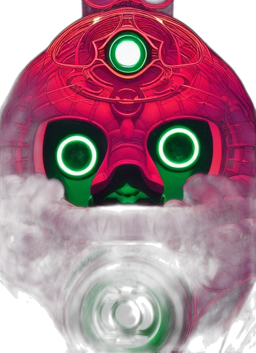 mask, robot, face, creature transparent PNG cut-out