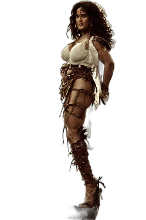 dress, staff, concept art, fantasy art transparent PNG cut-out