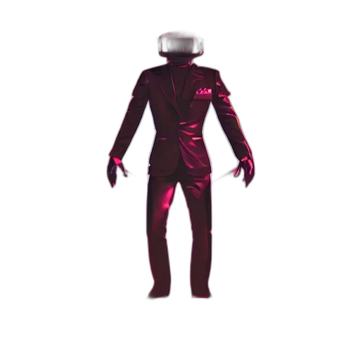 robot, jacket, creature, mask transparent PNG cut-out