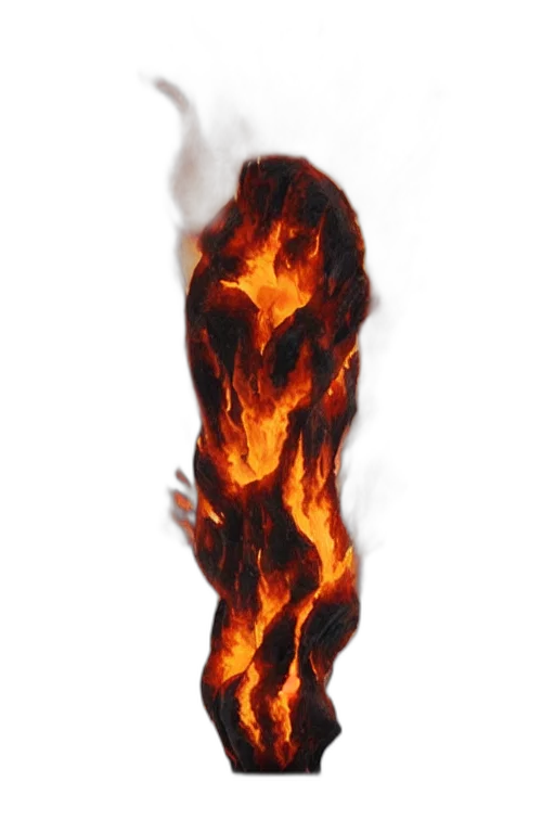 staff, jacket, mask, hair transparent PNG cut-out