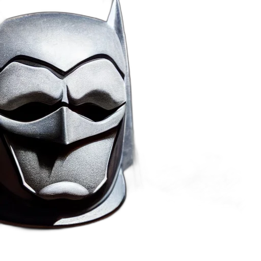 mask, 3d render, closeup, photorealistic, photograph, batman, style, computer transparent PNG cut-out