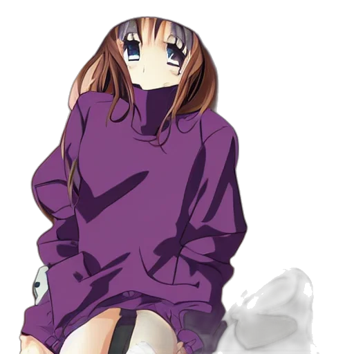 jacket, dress, creature, hat, anime, pixel art, cartoon, concept art transparent PNG cut-out